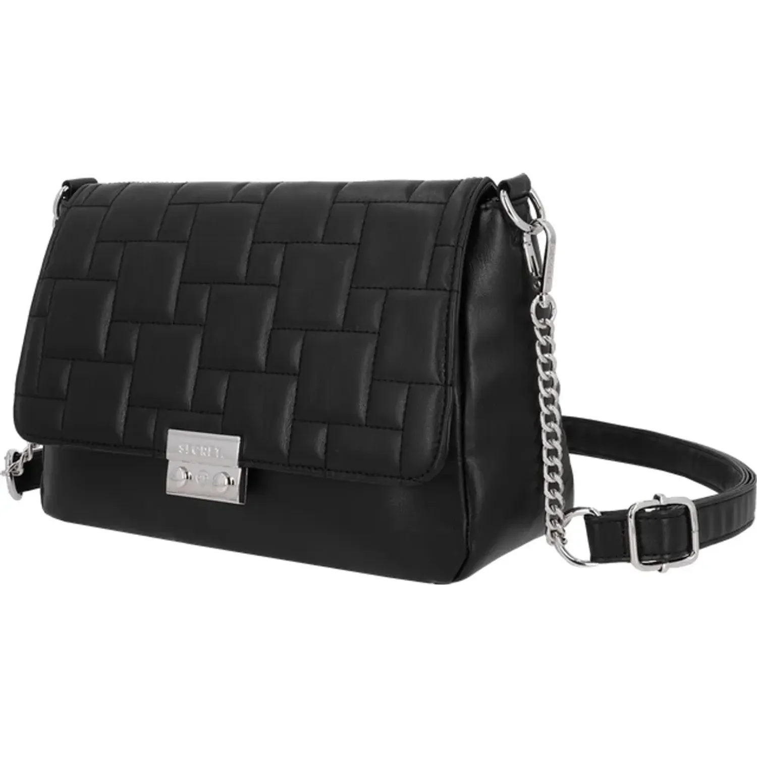 Secret Cartera Secret Mujer Taveta color negro | Platanitos