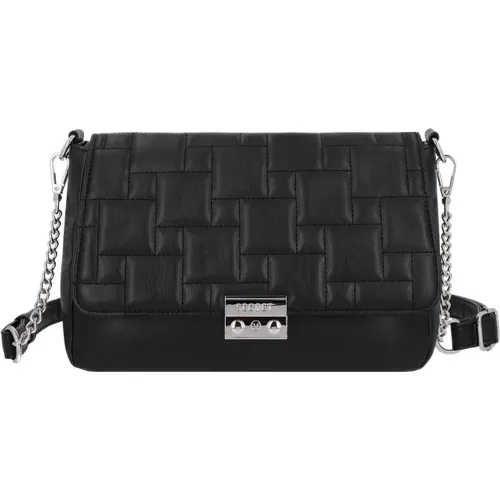 Cartera Secret Mujer Taveta color negro | Platanitos