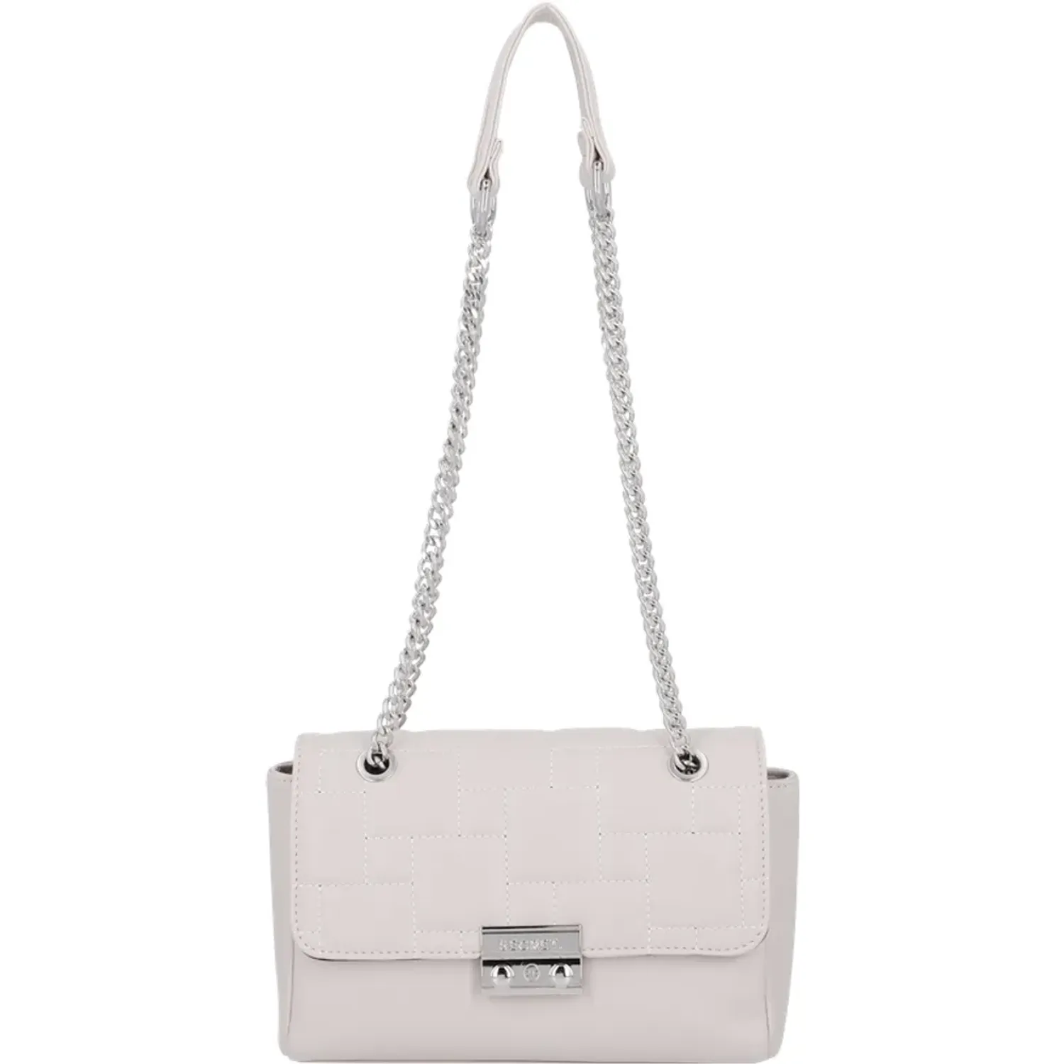 Cartera Secret Mujer Taveta Pequeña color beige | Platanitos