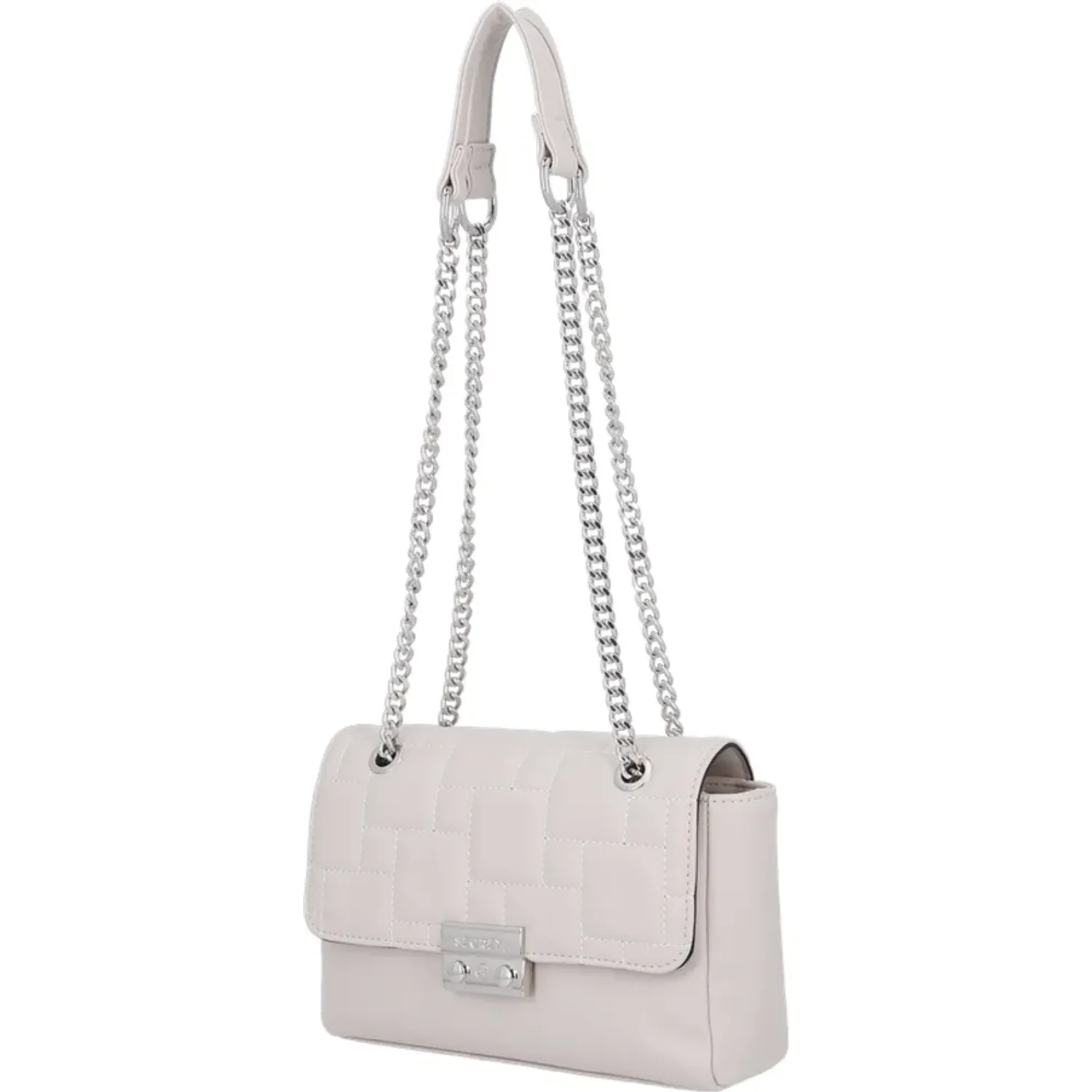 Cartera Secret Mujer Taveta Pequeña color beige | Platanitos