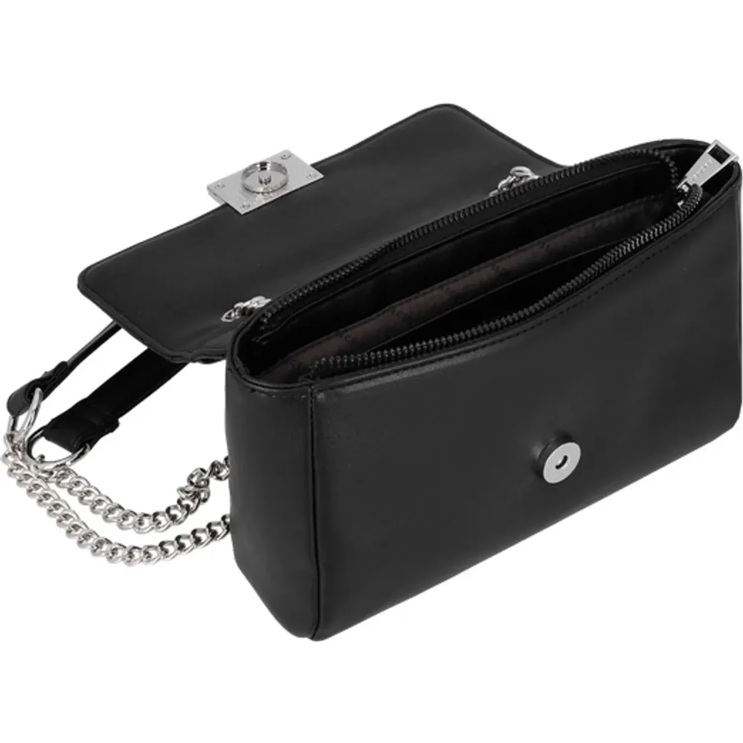 Cartera Secret Mujer Taveta Pequeña color negro | Platanitos