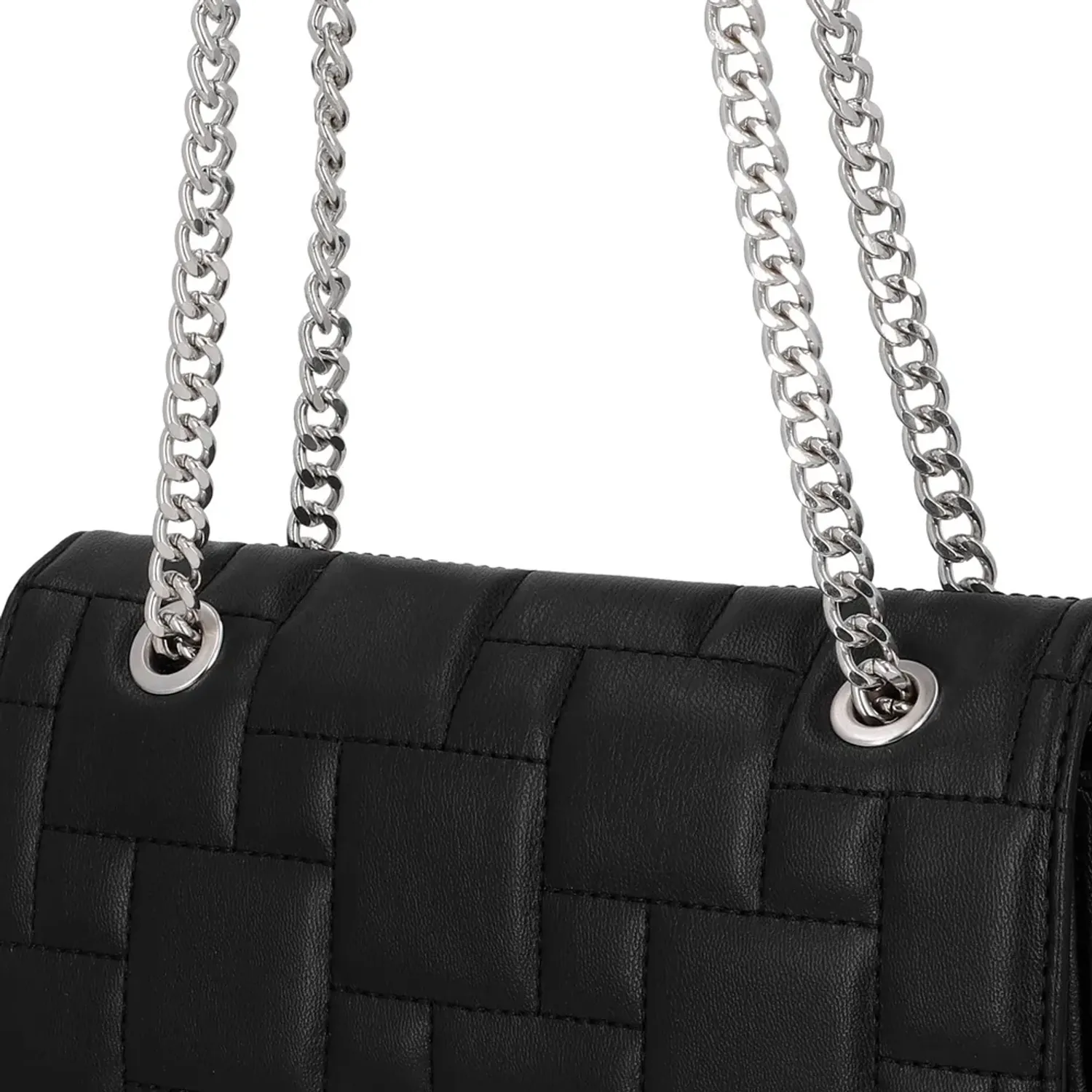 Cartera Secret Mujer Taveta Pequeña color negro | Platanitos