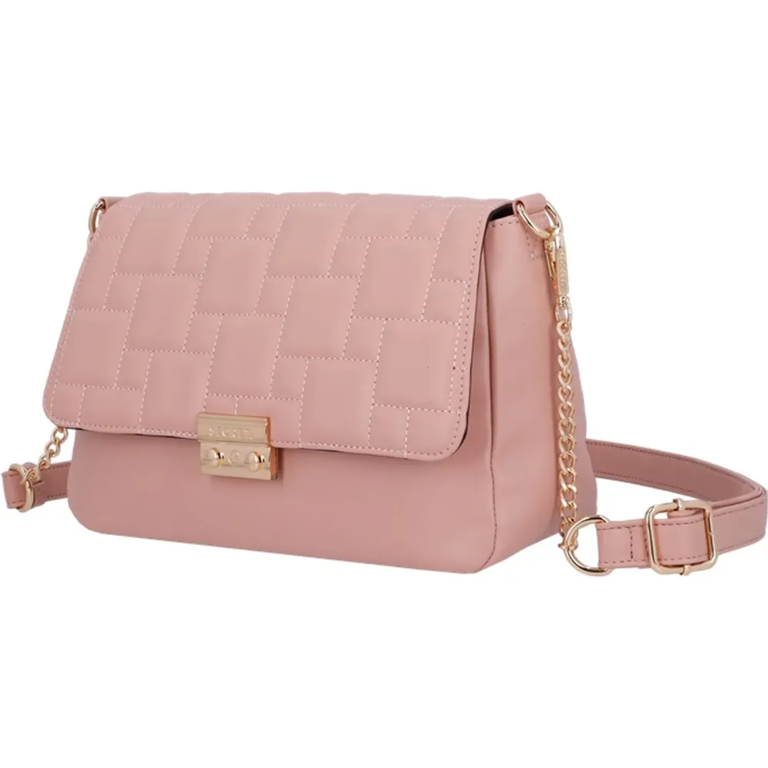 Cartera Secret Mujer Taveta color rosa | Platanitos