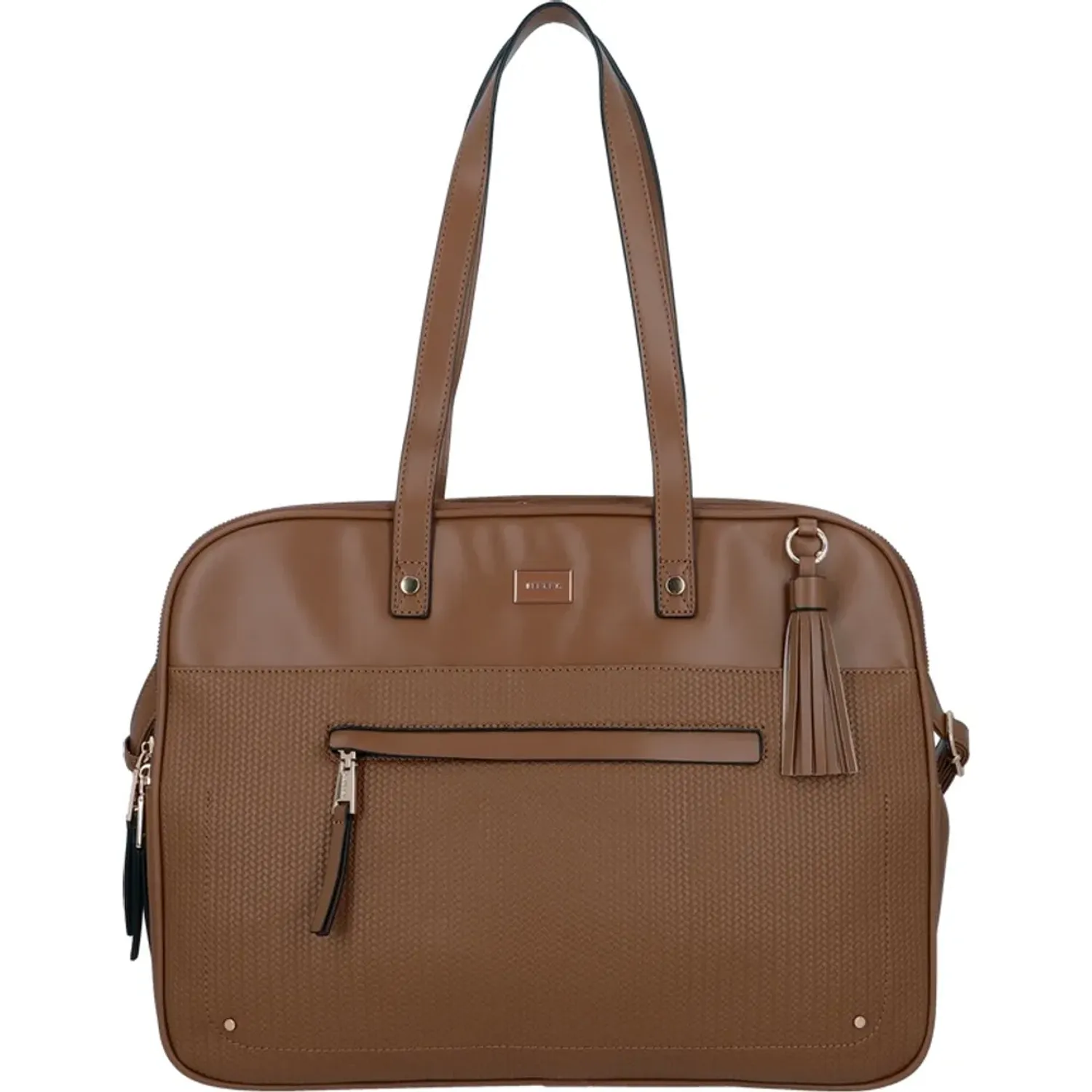 Cartera Secret Portalaptop Mujer Akraness 16 Plg color café | Platanitos