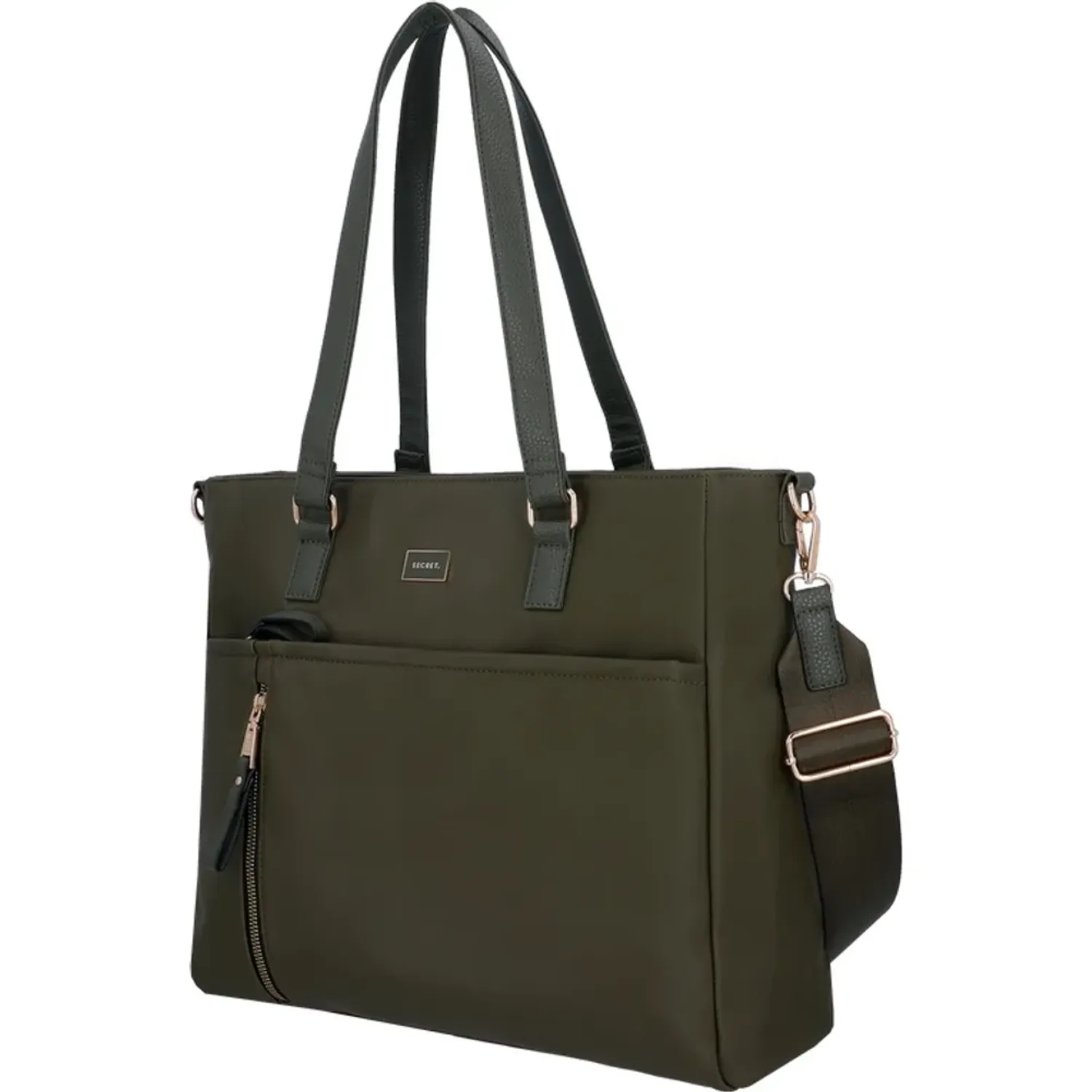 Cartera Secret Portalaptop Mujer Galicia 15 Plg color verde | Platanitos