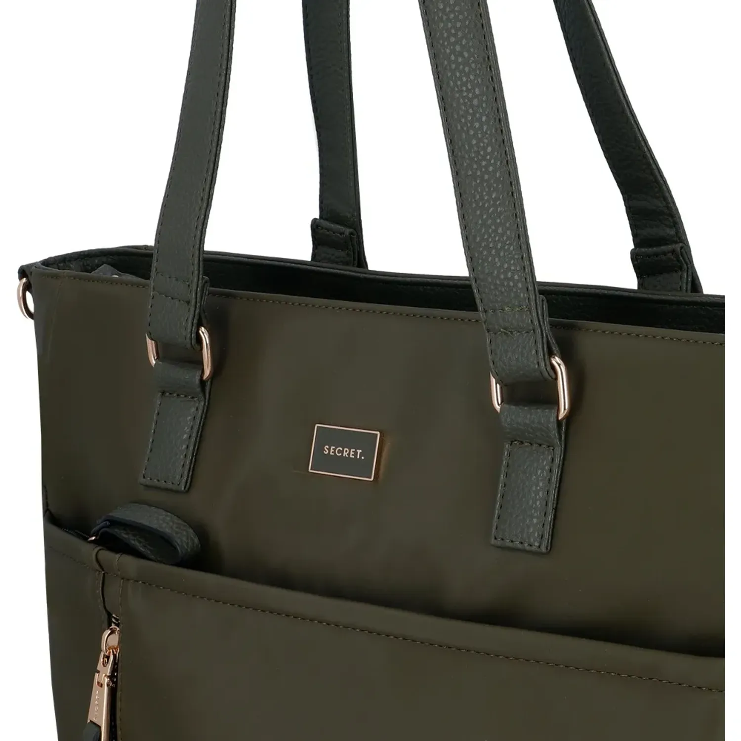 Cartera Secret Portalaptop Mujer Galicia 15 Plg color verde | Platanitos