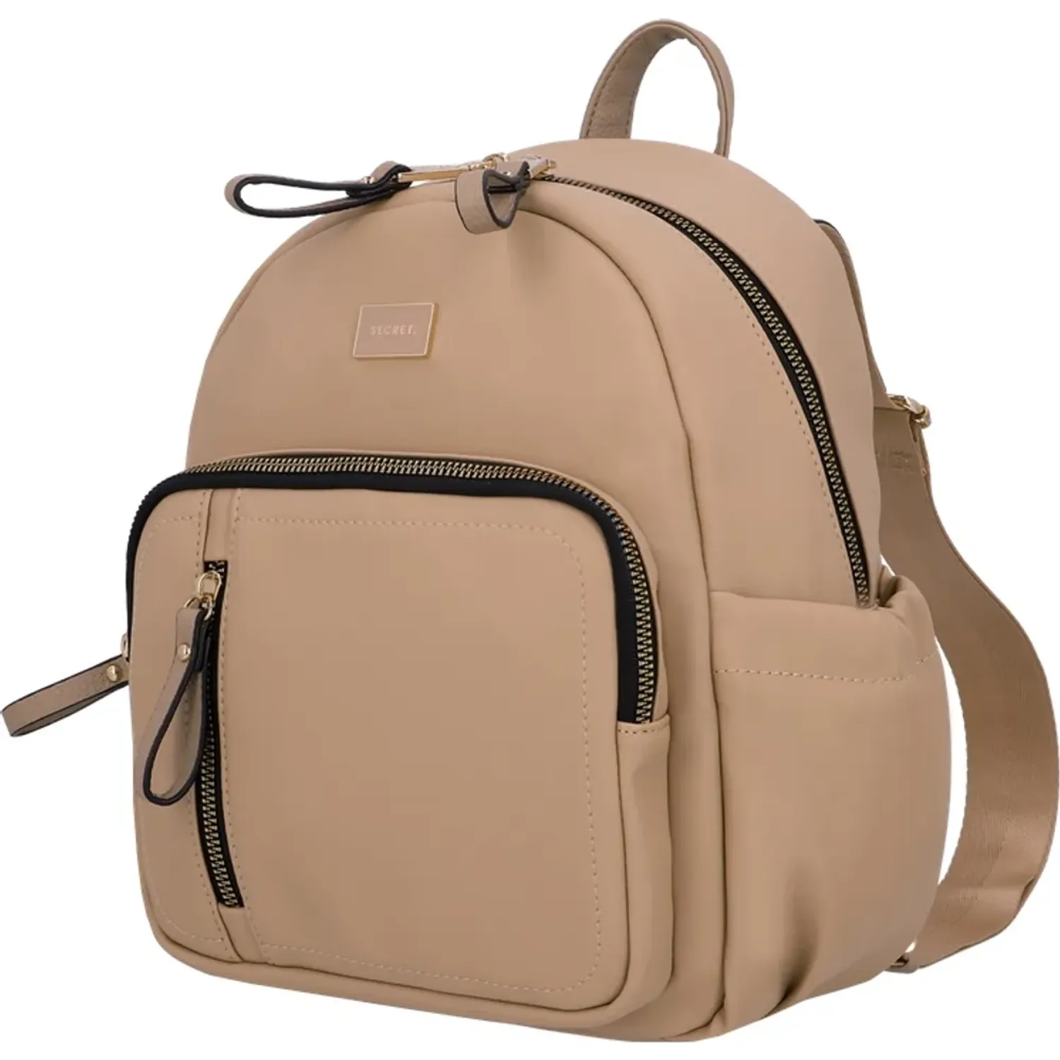 Mochila Secret Mujer Galicia color beige | Platanitos