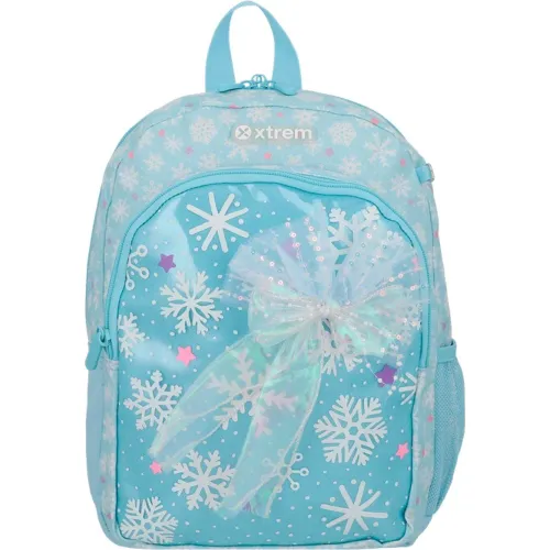 Mochila Xtrem Niña Kinder 6xt color celeste | Platanitos