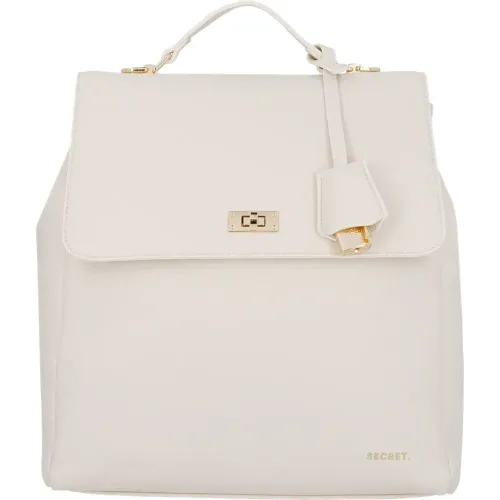 Mochila Secret Mujer Minsk color beige | Platanitos
