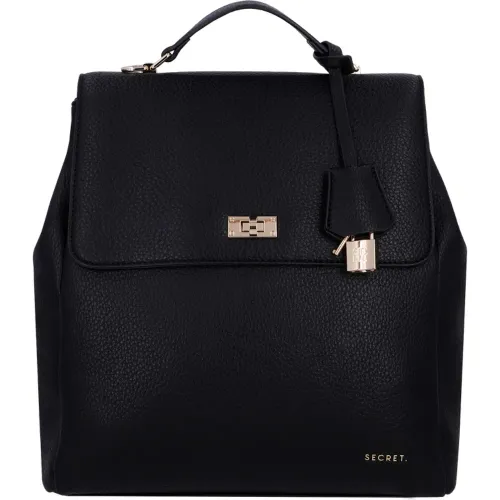 Mochila Secret Mujer Minsk color negro | Platanitos