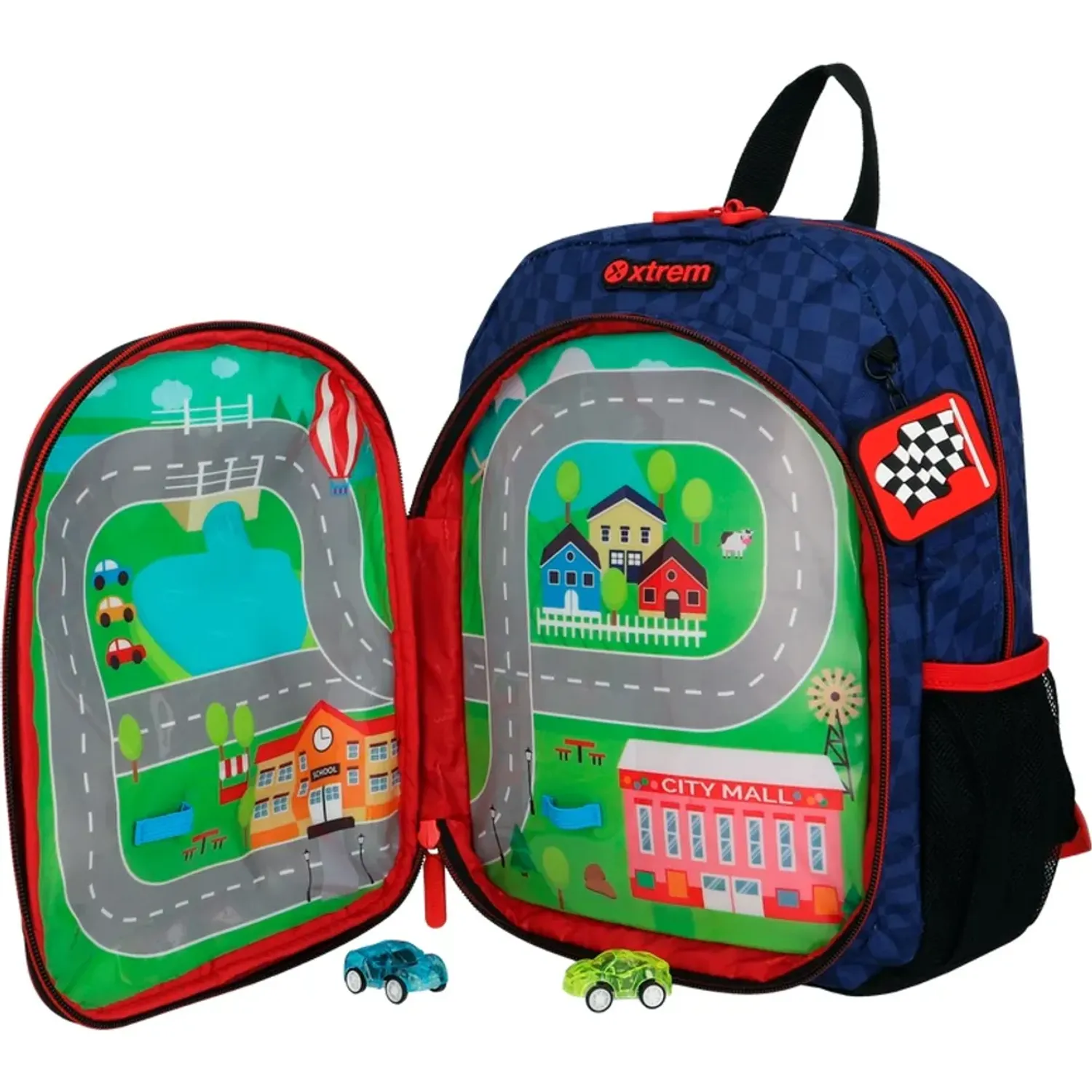 Mochila Xtrem Niño Nova 6xt color azul | Platanitos