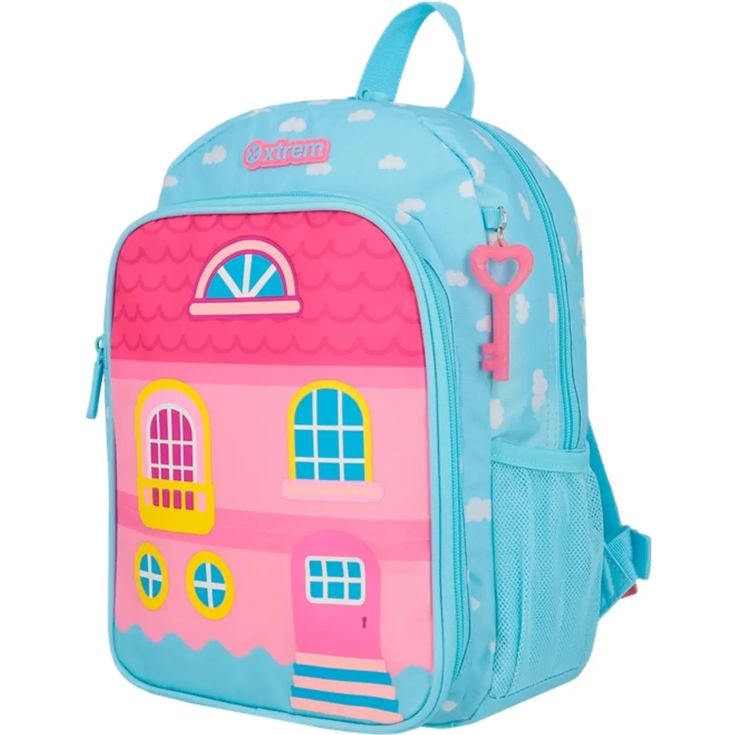 Xtrem Mochila Xtrem Niña Nova 6xt color celeste | Platanitos