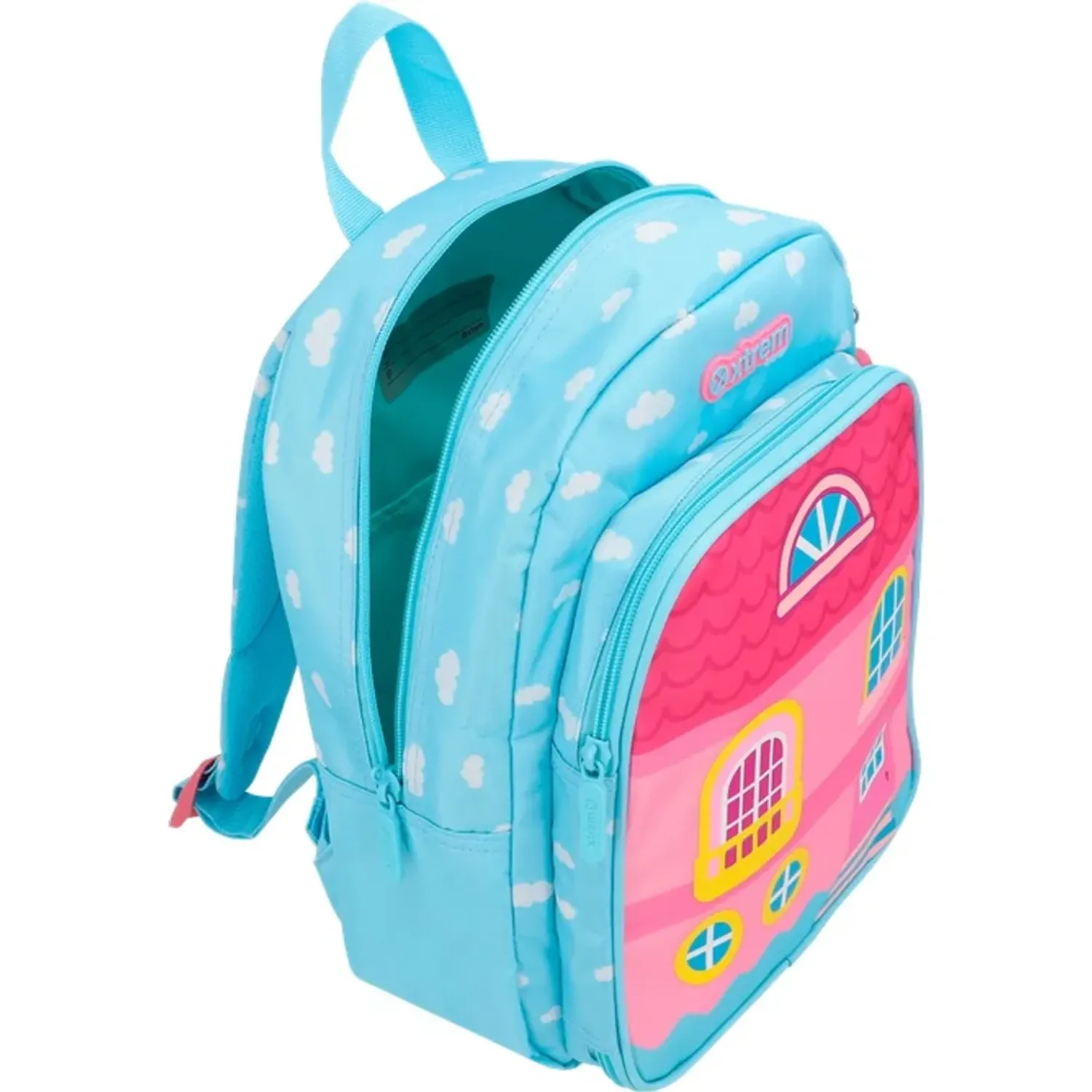 Xtrem Mochila Xtrem Niña Nova 6xt color celeste | Platanitos