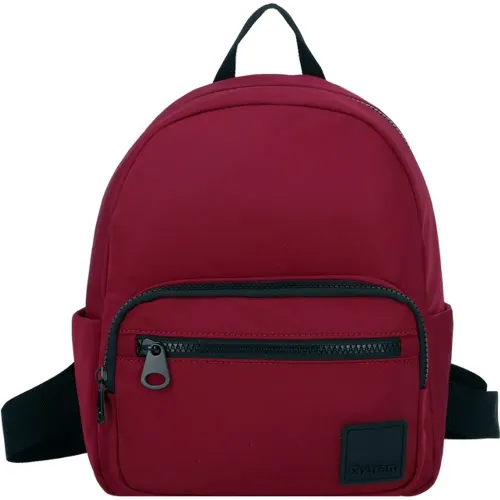 Mochila Xtrem Unisex Zoe 3xt color rojo | Platanitos