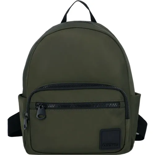 Mochila Xtrem Unisex Zoe 3xt color verde | Platanitos