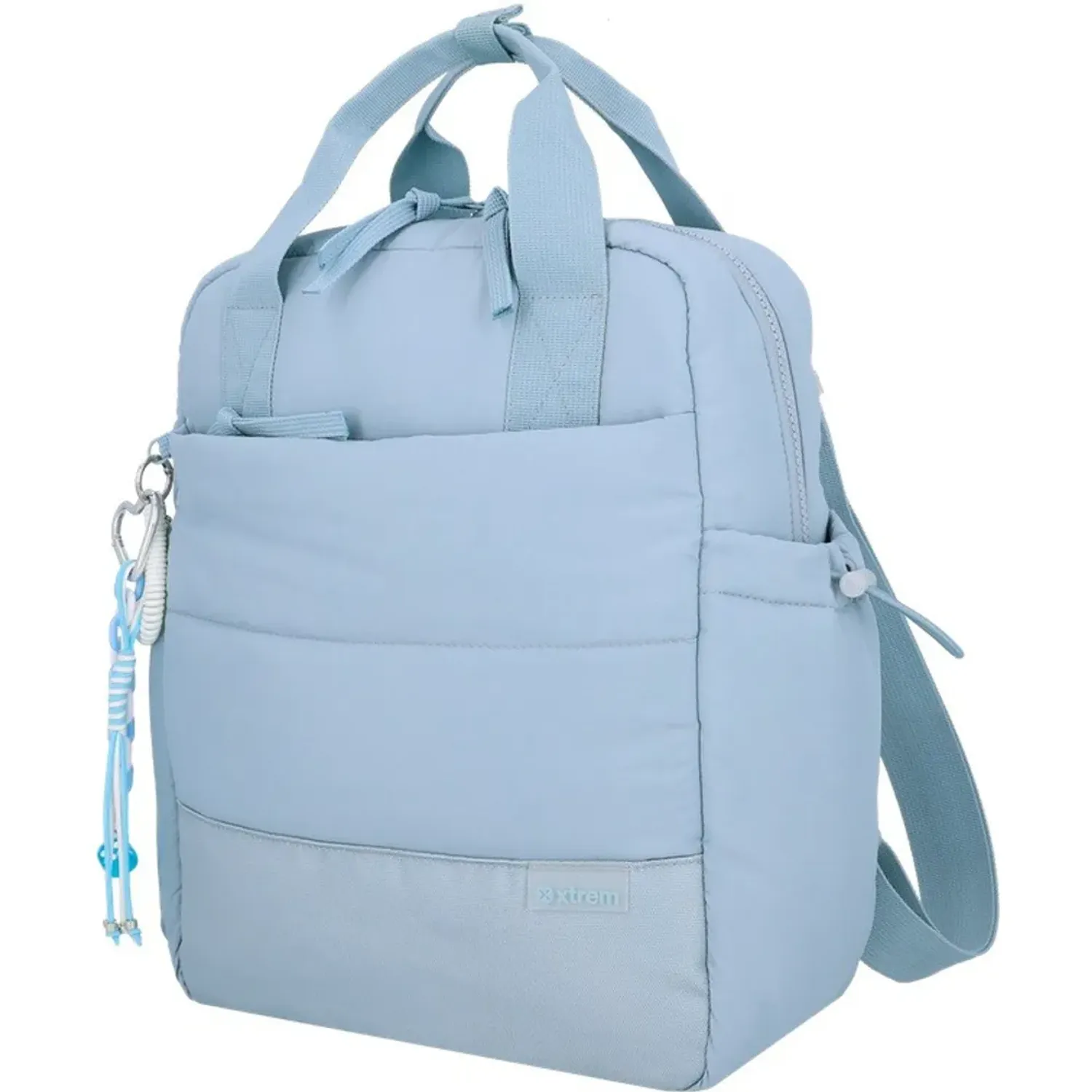 Mochila Xtrem Portalaptop Unisex Bora 6xt 14 Plg color celeste | Platanitos