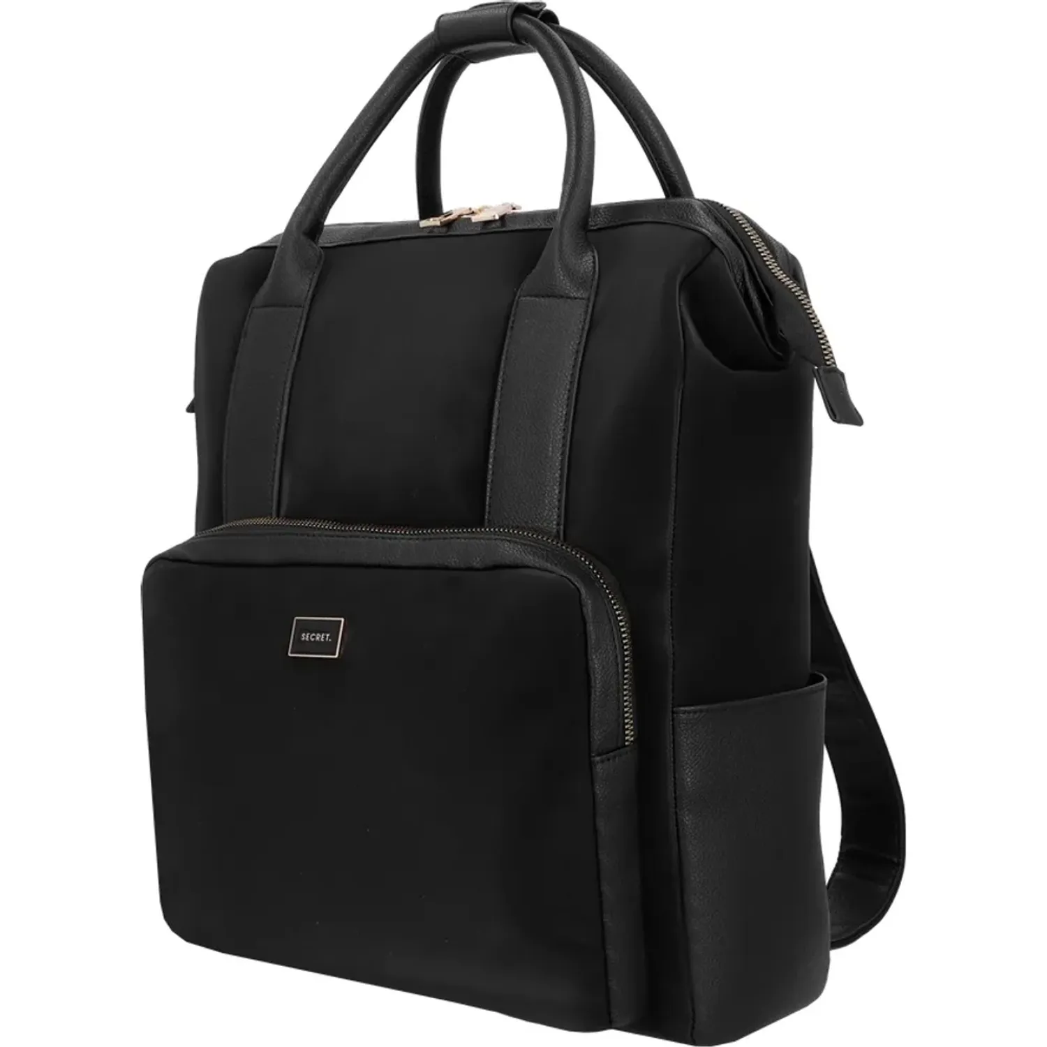 Secret Mochila Secret Portalaptop Mujer Trento 15 Plg color negro | Platanitos