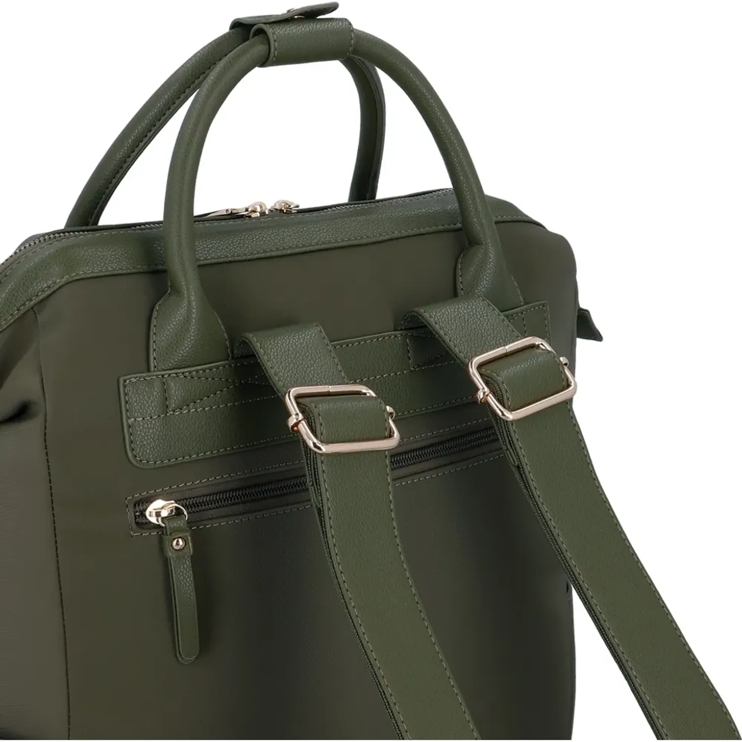 Secret Mochila Secret Portalaptop Mujer Trento 15 Plg color verde | Platanitos