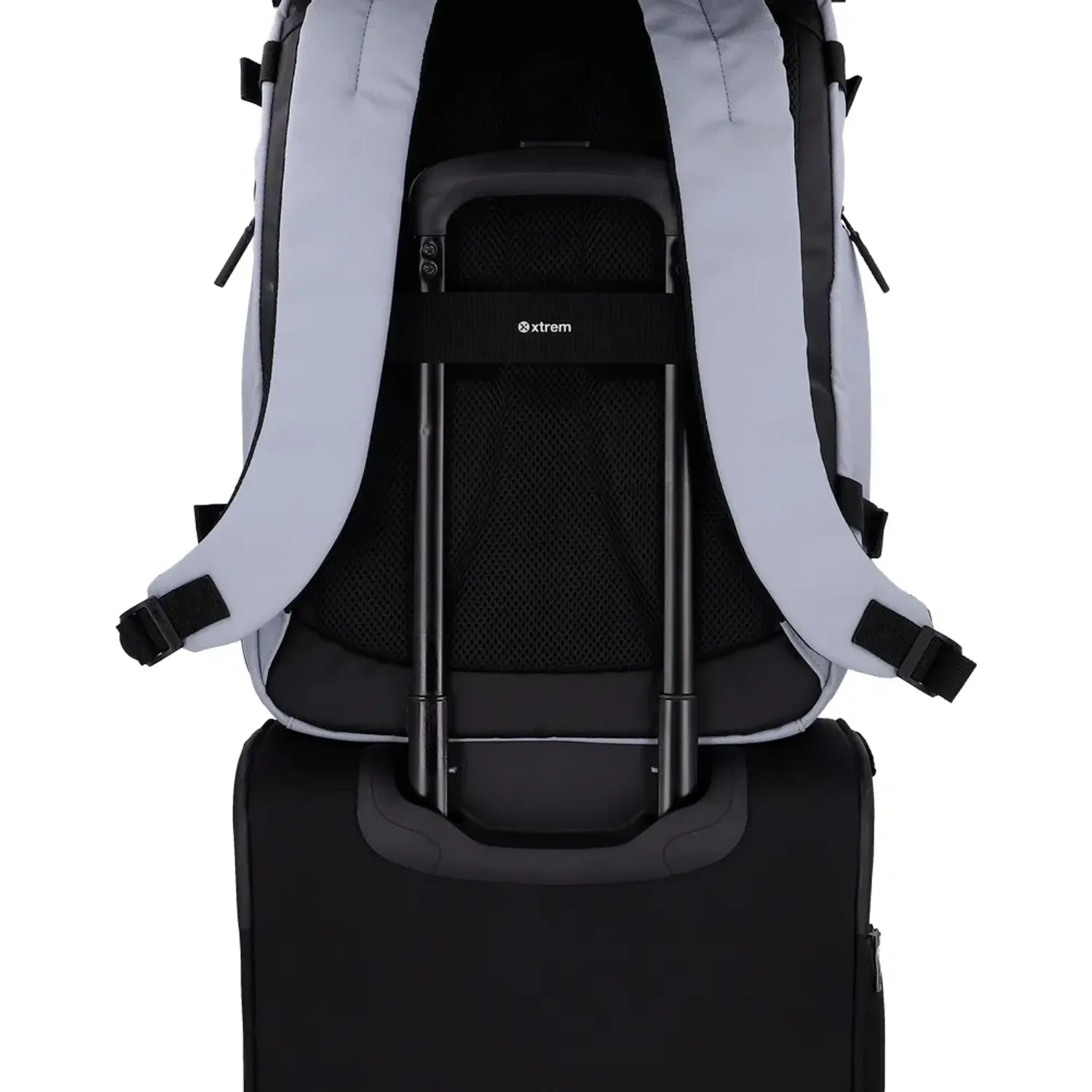 Mochila Xtrem Viajera Unisex Alpine 6xt 16 Plg color gris | Platanitos