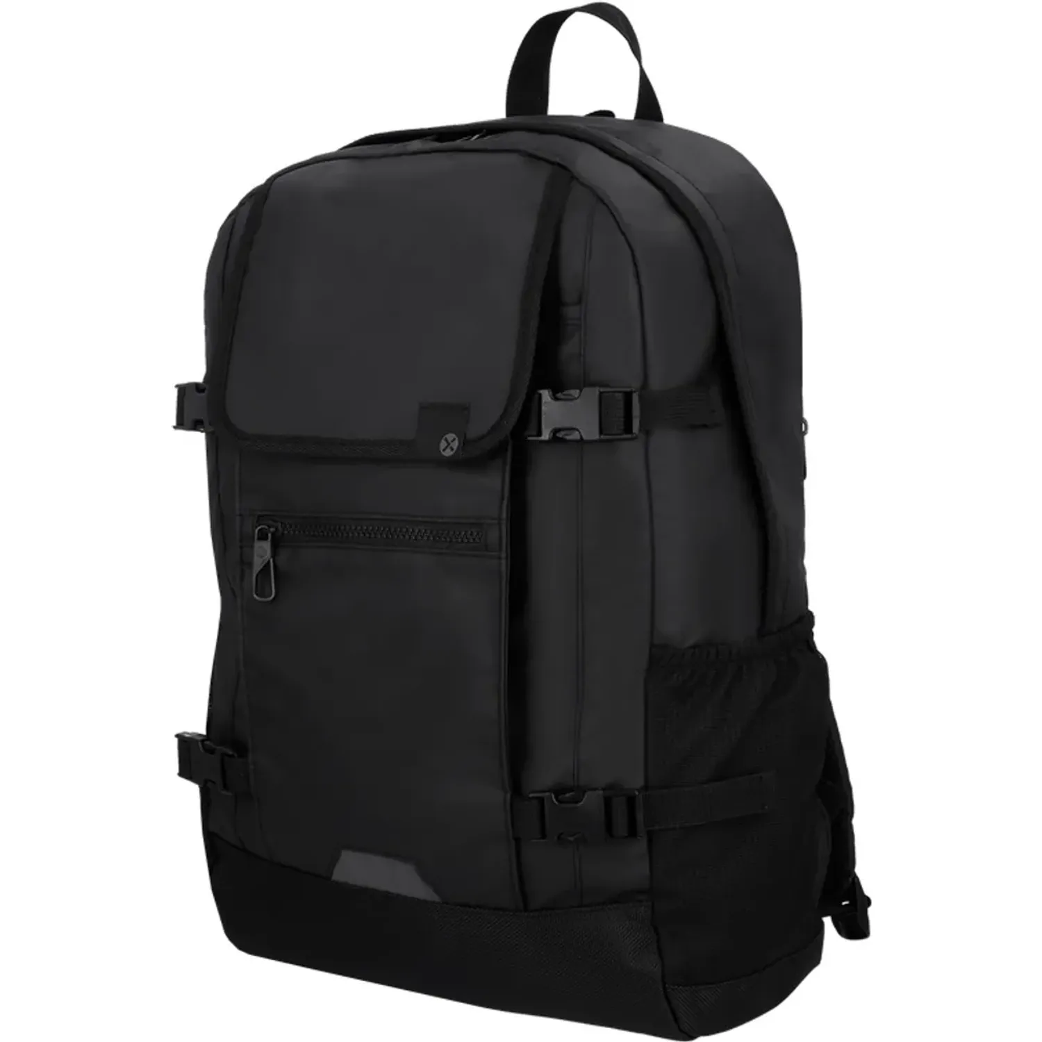 Mochila Xtrem Viajera Unisex Axel 6xt 16 Plg color negro | Platanitos