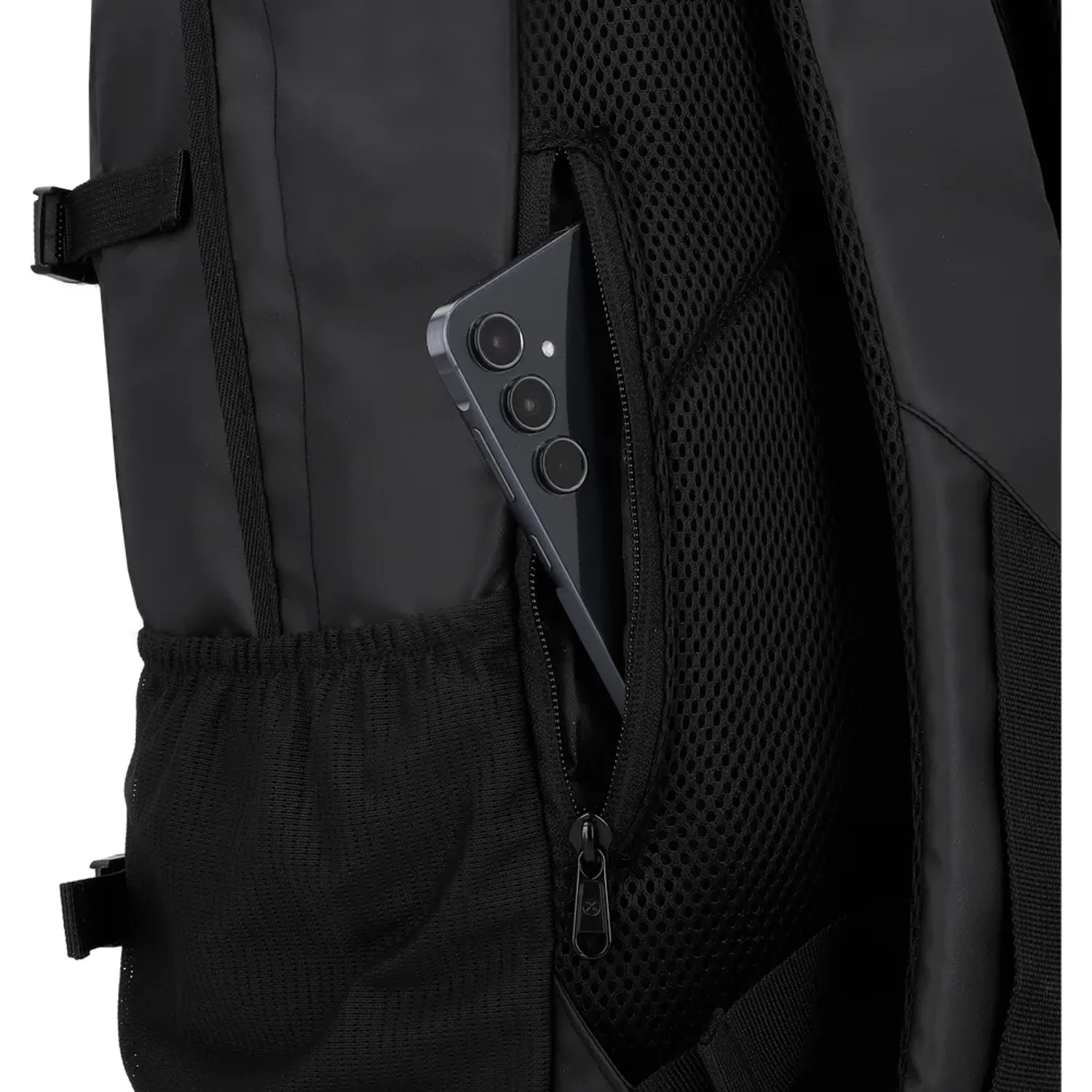 Mochila Xtrem Viajera Unisex Axel 6xt 16 Plg color negro | Platanitos
