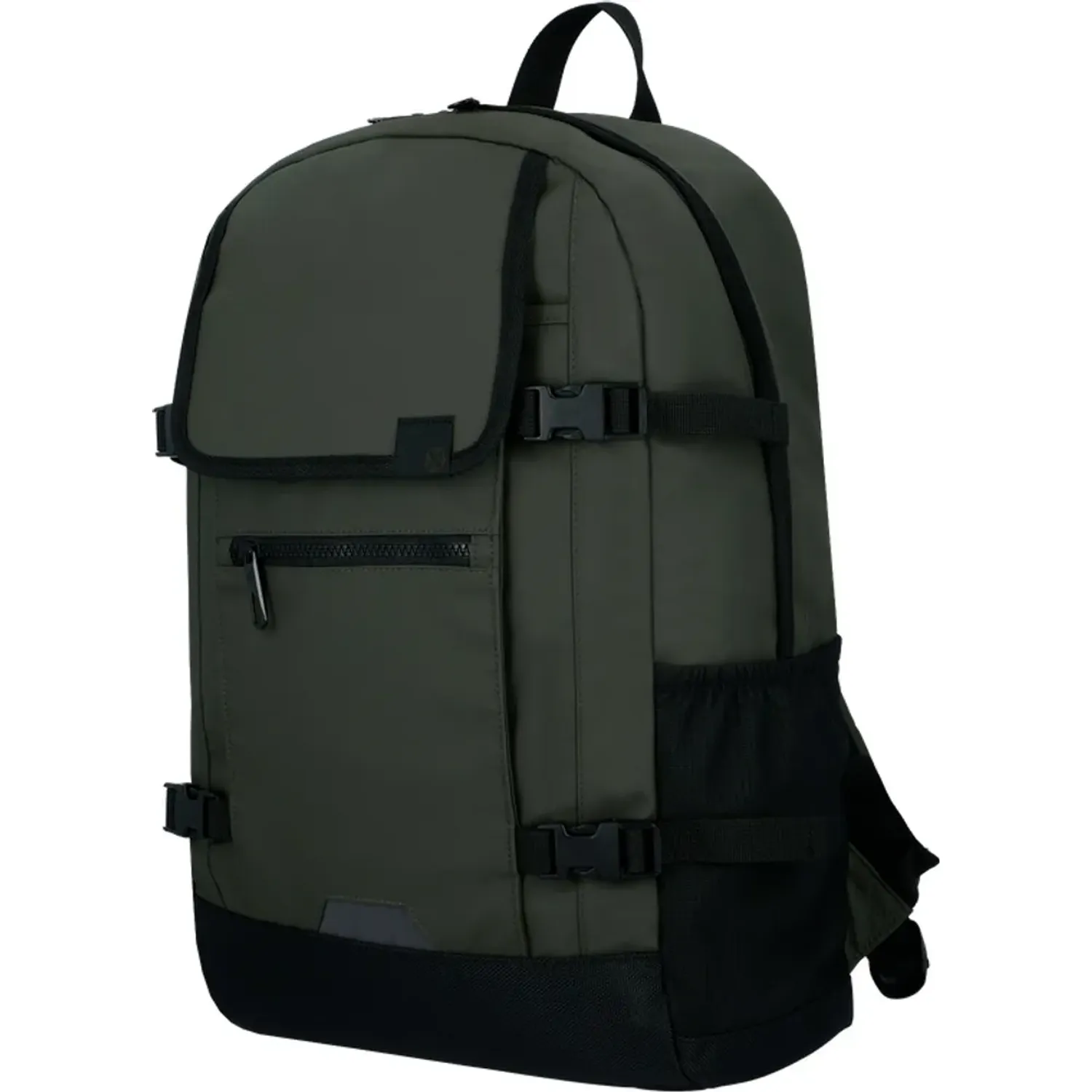 Mochila Xtrem Viajera Unisex Axel 6xt 16 Plg color verde | Platanitos