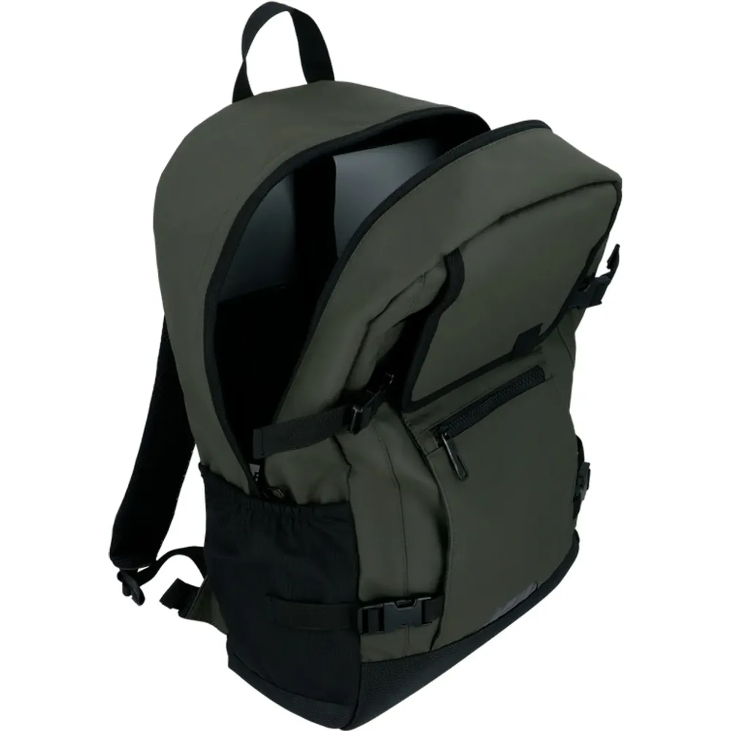 Mochila Xtrem Viajera Unisex Axel 6xt 16 Plg color verde | Platanitos