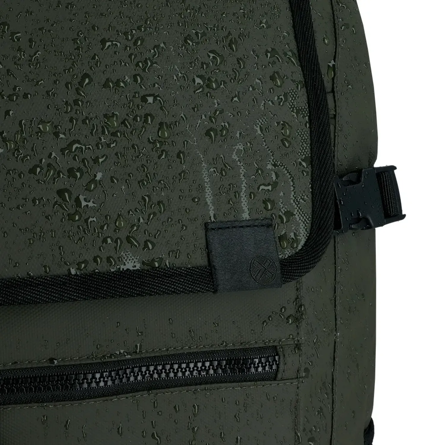 Mochila Xtrem Viajera Unisex Axel 6xt 16 Plg color verde | Platanitos