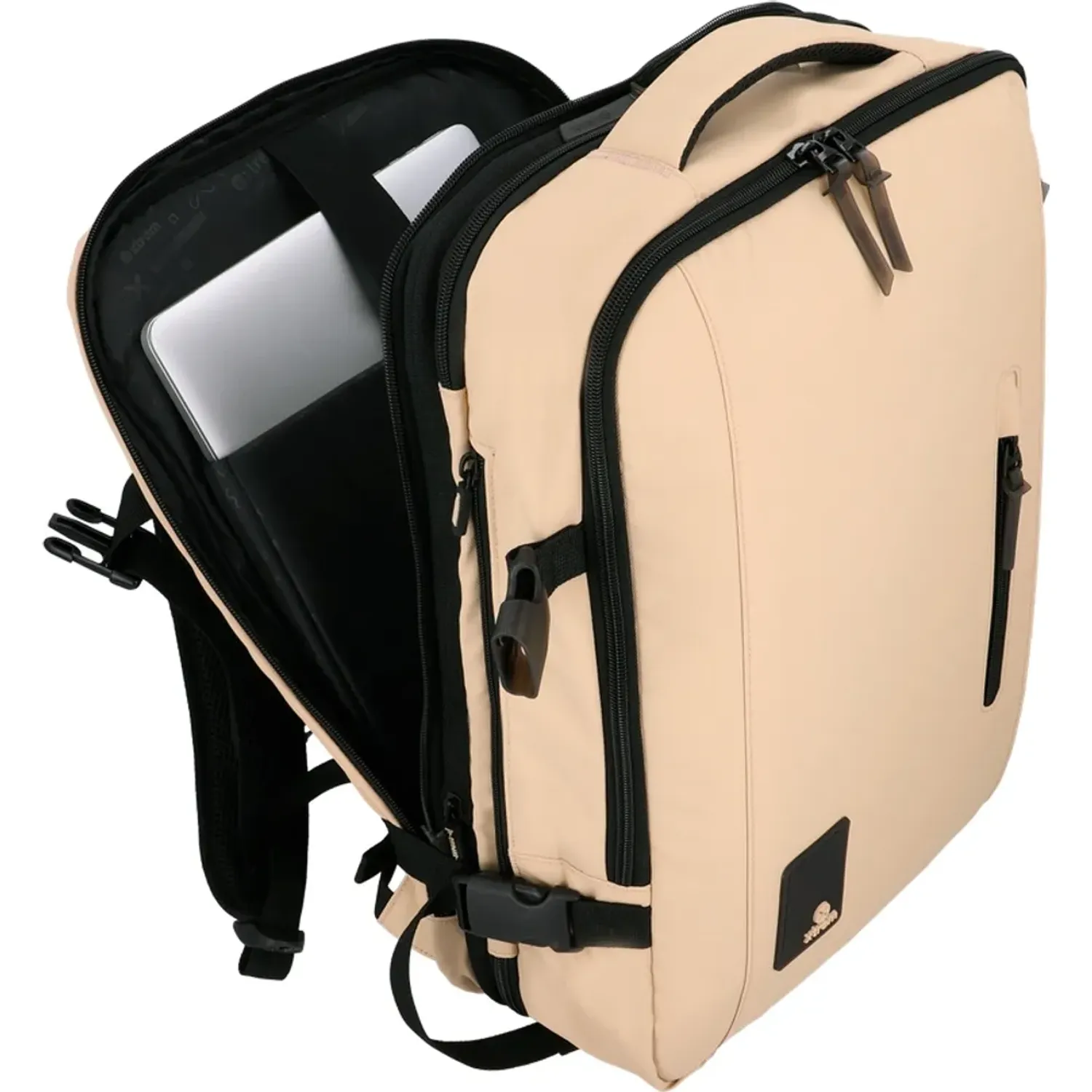 Mochila Xtrem Viajera Unisex Discovery 2.0 6xt 16 color beige | Platanitos
