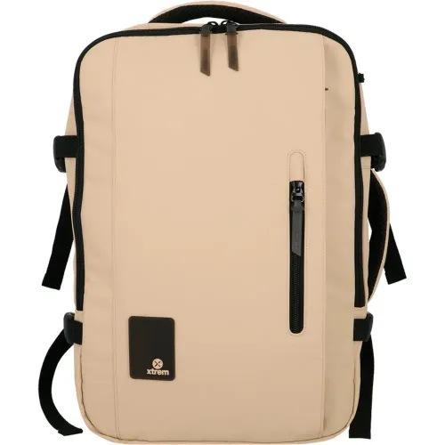 Mochila Xtrem Viajera Unisex Discovery 2.0 6xt 16 color beige | Platanitos