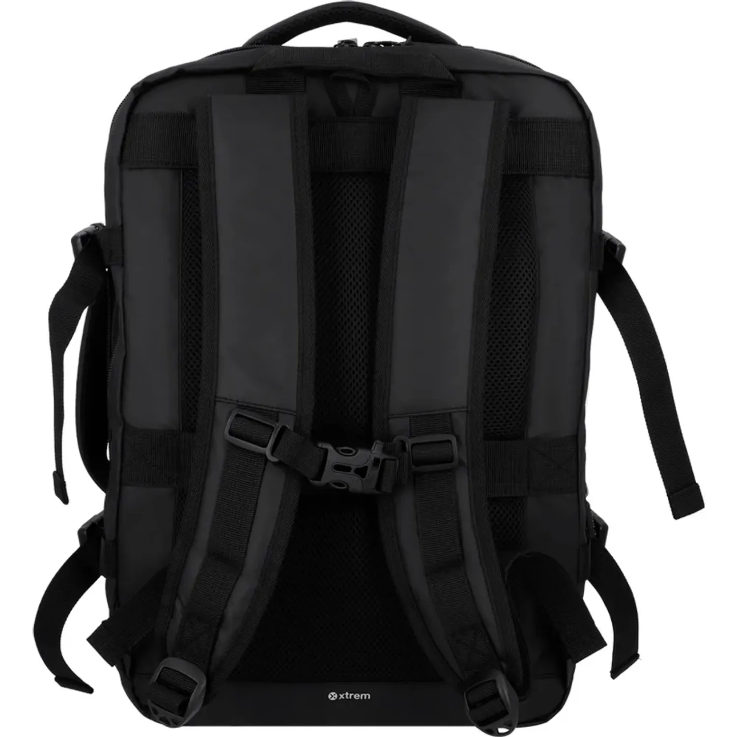 Mochila Xtrem Viajera Unisex Discovery 2.0 6xt 16 color negro | Platanitos