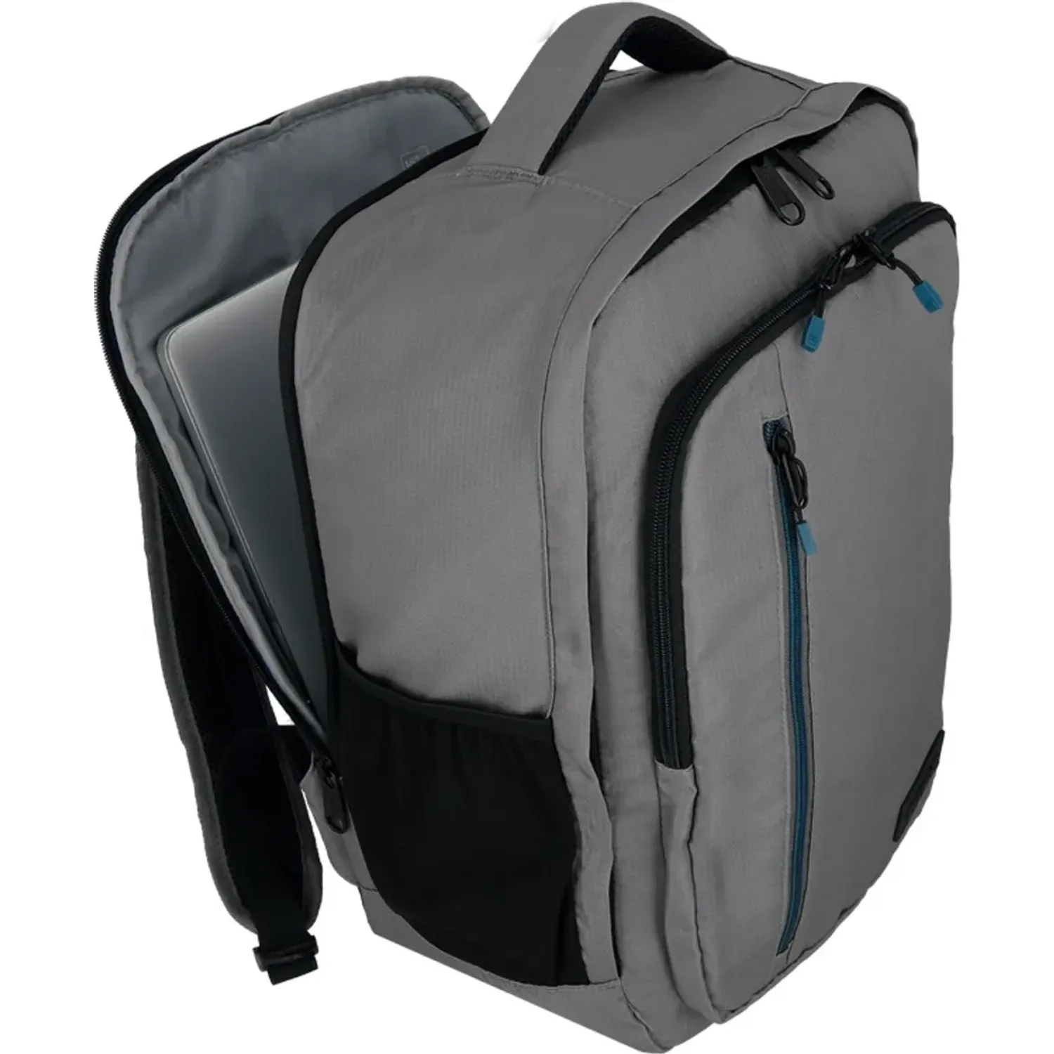Mochila Xtrem Viajera Unisex Litemove 5xt 16 color gris | Platanitos