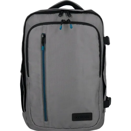 Mochila Xtrem Viajera Unisex Litemove 5xt 16 color gris | Platanitos