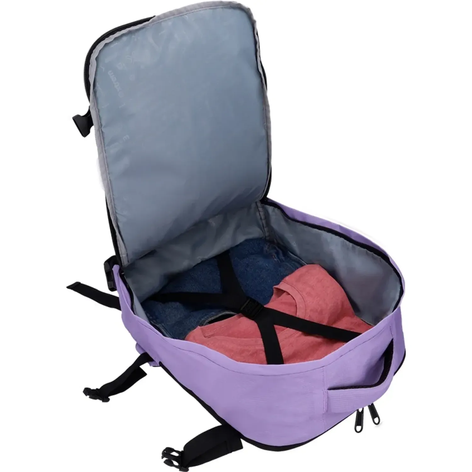 Mochila Xtrem Viajera Unisex Litemove 5xt 16 color morado | Platanitos