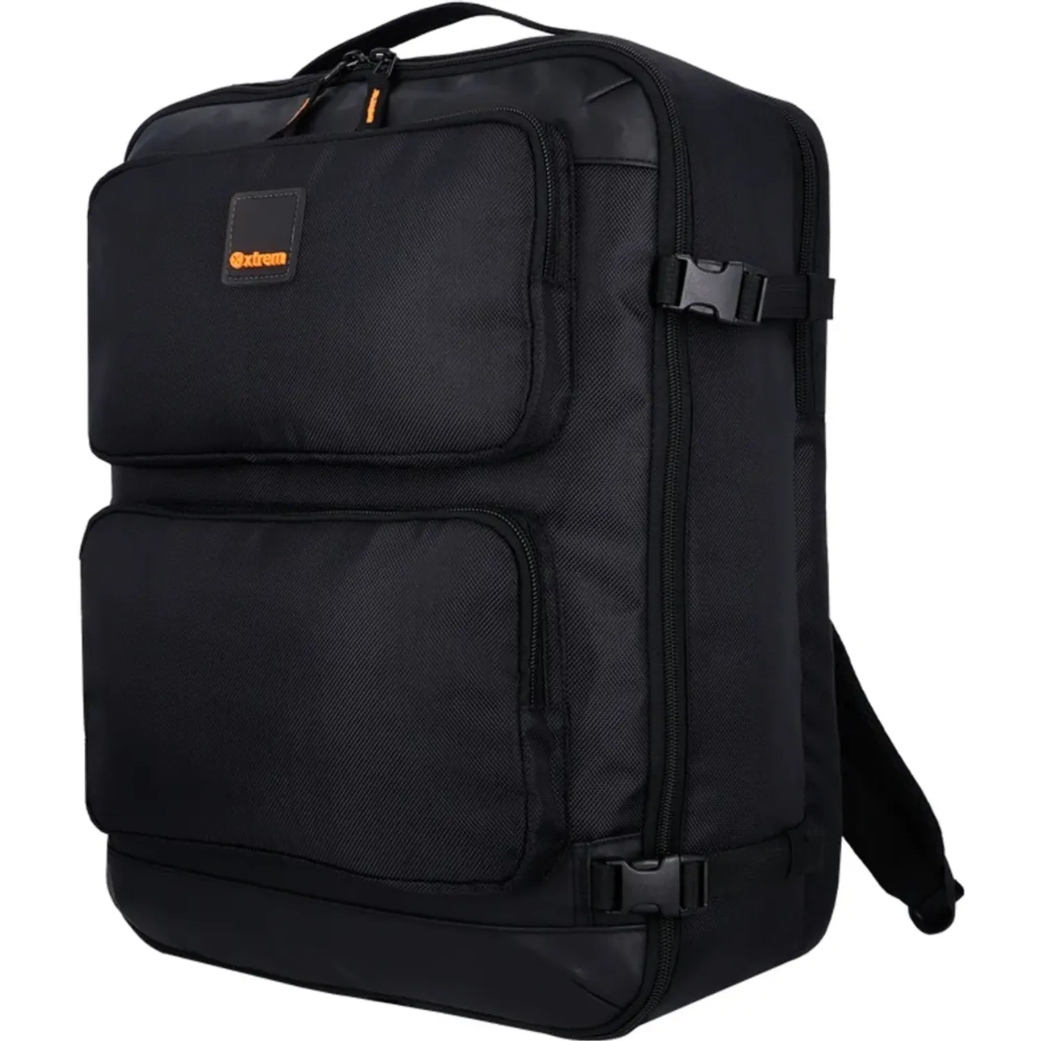 Mochila Xtrem Viajera Unisex Reynold 6xt 17 color negro | Platanitos