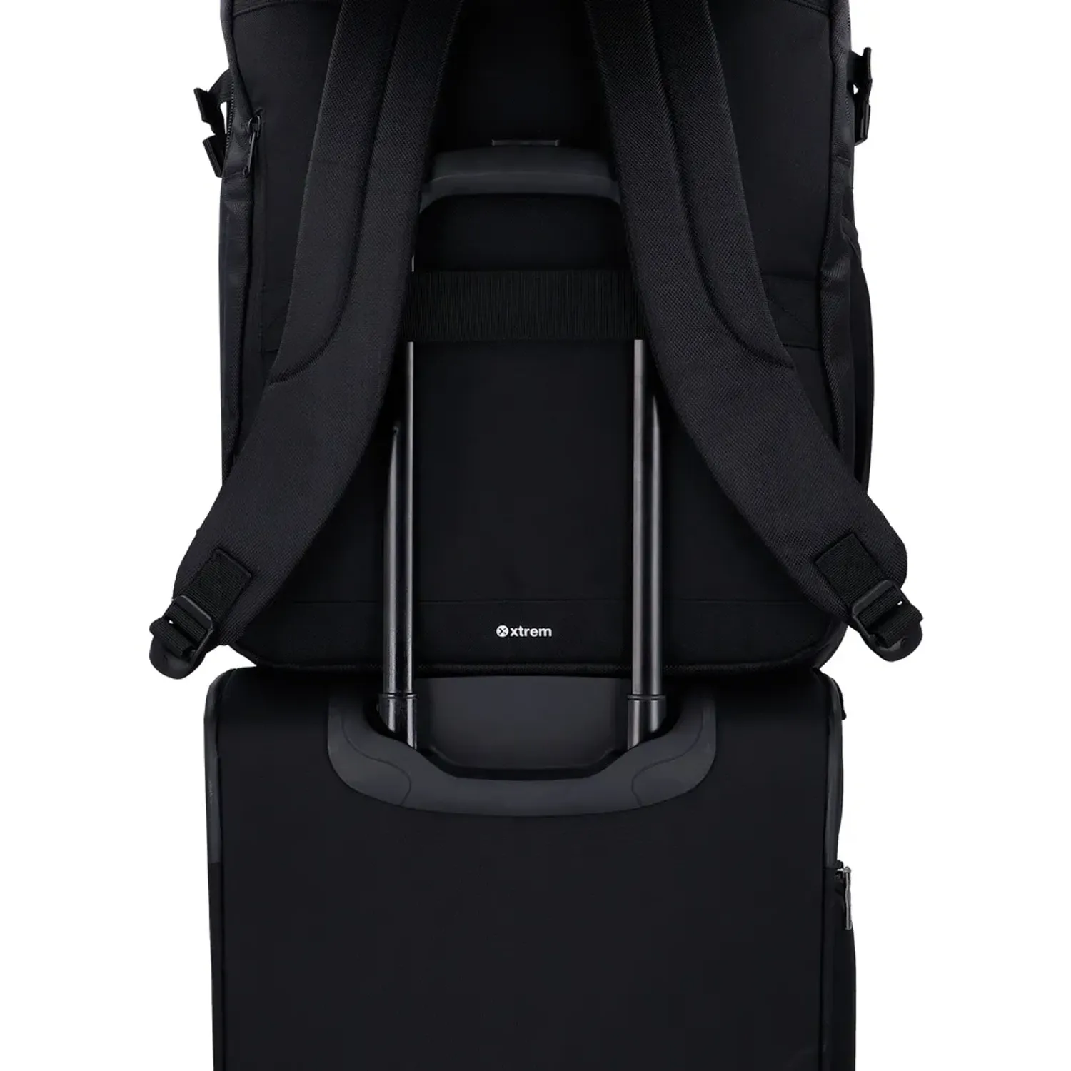 Mochila Xtrem Viajera Unisex Reynold 6xt 17 color negro | Platanitos