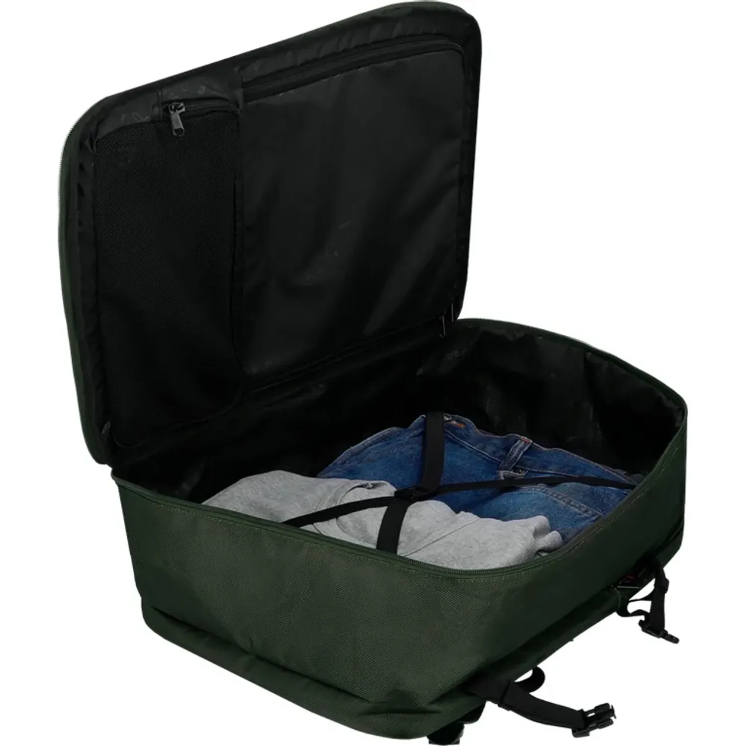 Mochila Xtrem Viajera Unisex Reynold 6xt 17 color verde | Platanitos