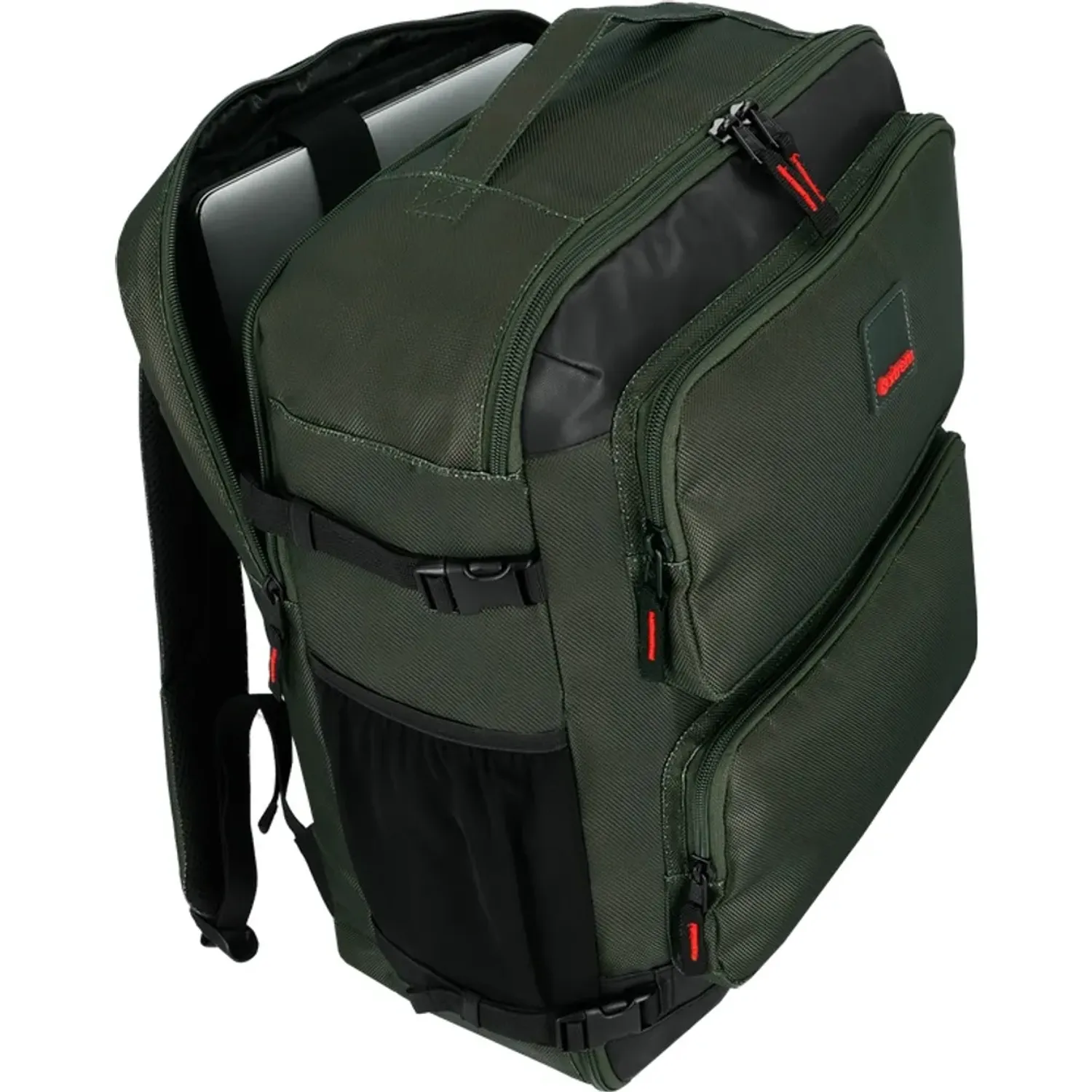 Mochila Xtrem Viajera Unisex Reynold 6xt 17 color verde | Platanitos