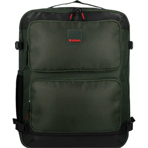 Mochila Xtrem Viajera Unisex Reynold 6xt 17 color verde | Platanitos