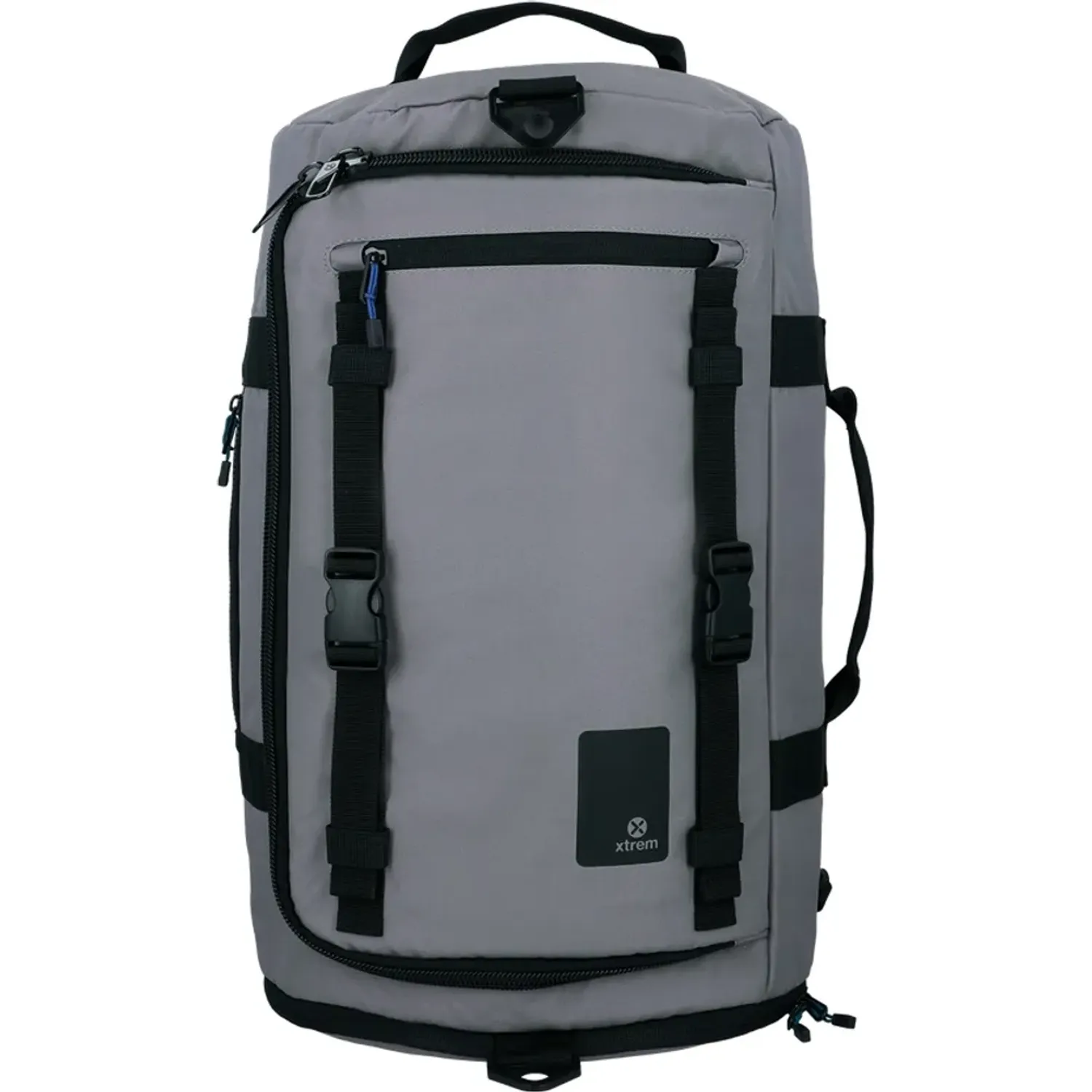 Mochila Xtrem Viajera Unisex Rockstone 5xt 14 color gris | Platanitos