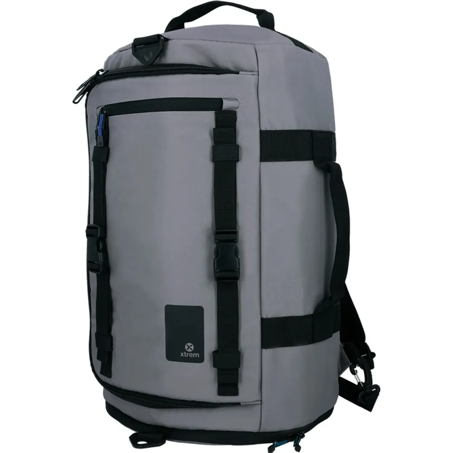 Mochila Xtrem Viajera Unisex Rockstone 5xt 14 color gris | Platanitos