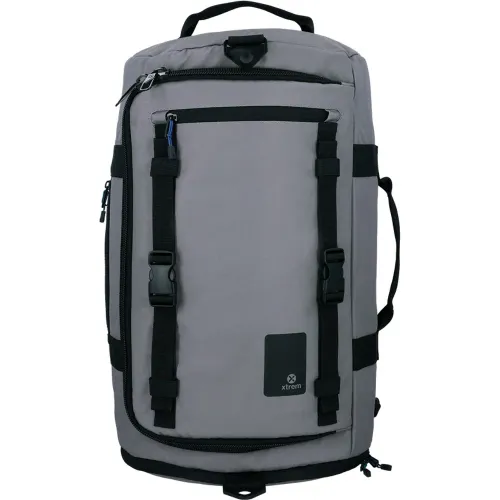 Mochila Xtrem Viajera Unisex Rockstone 5xt 14 color gris | Platanitos
