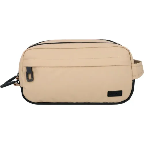 Neceser Xtrem Unisex Voyager 3xt color beige | Platanitos