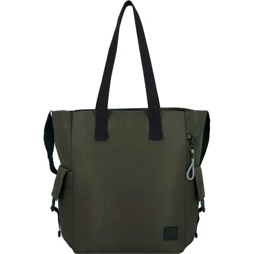 Tote Xtrem Portalaptop Mujer Tessa 6xt 14 Plg color verde | Platanitos
