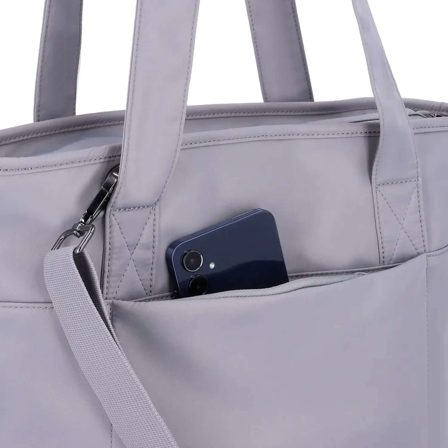 Tote Xtrem Portalaptop Mujer Violet 6xt 14 Plg color gris | Platanitos