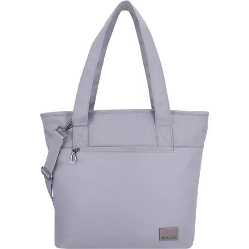 Tote Xtrem Portalaptop Mujer Violet 6xt 14 Plg color gris | Platanitos