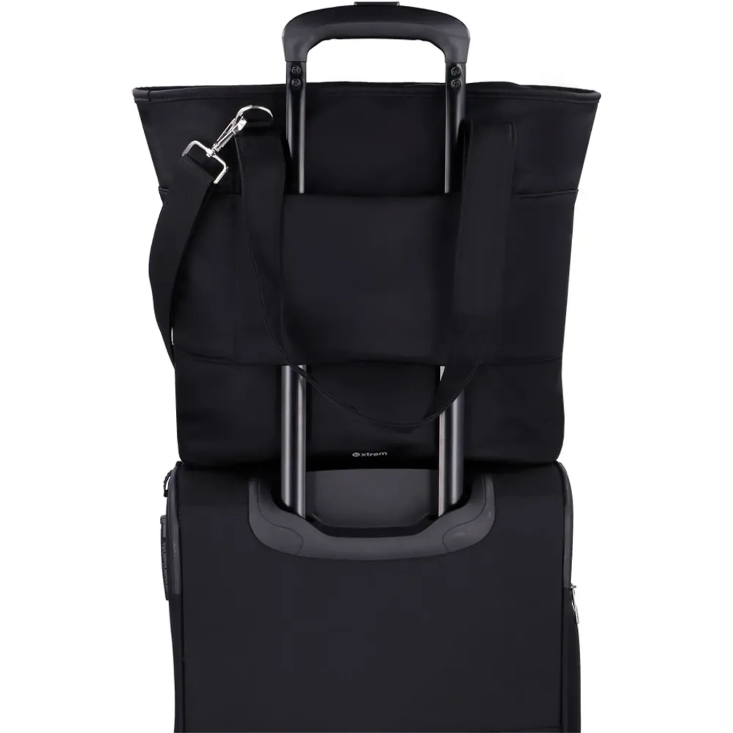 Tote Xtrem Portalaptop Mujer Violet 6xt 14 Plg color negro | Platanitos