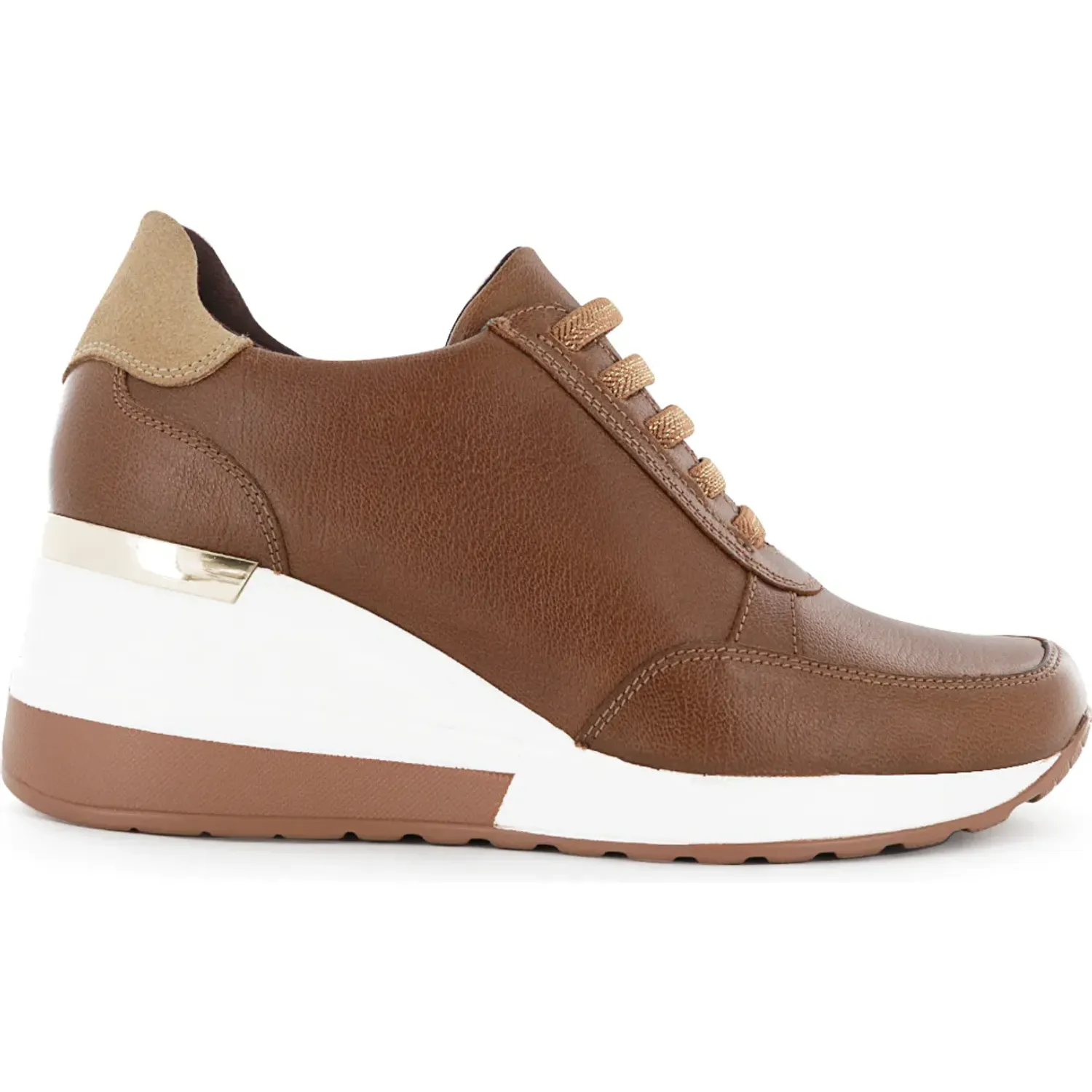 Zapatilla Ecco Urbano Mujer Zirah01 color tostado | Platanitos