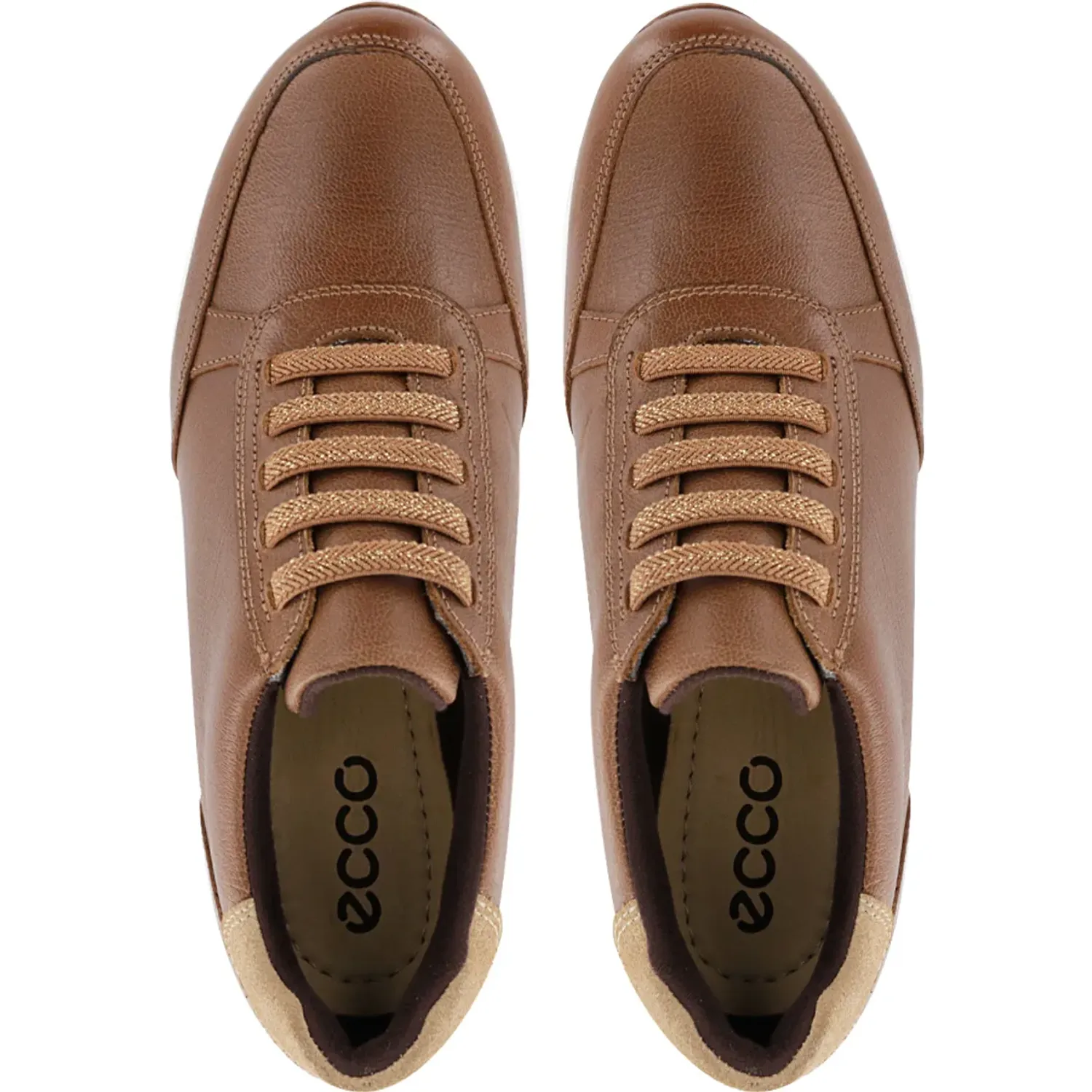 Zapatilla Ecco Urbano Mujer Zirah01 color tostado | Platanitos