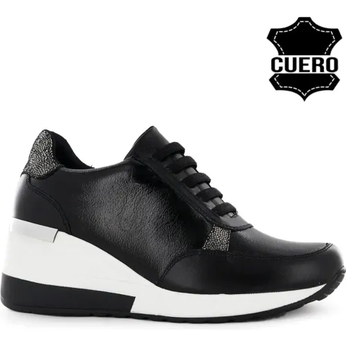 Zapatilla Ecco Urbano Mujer Zirah01 color negro | Platanitos